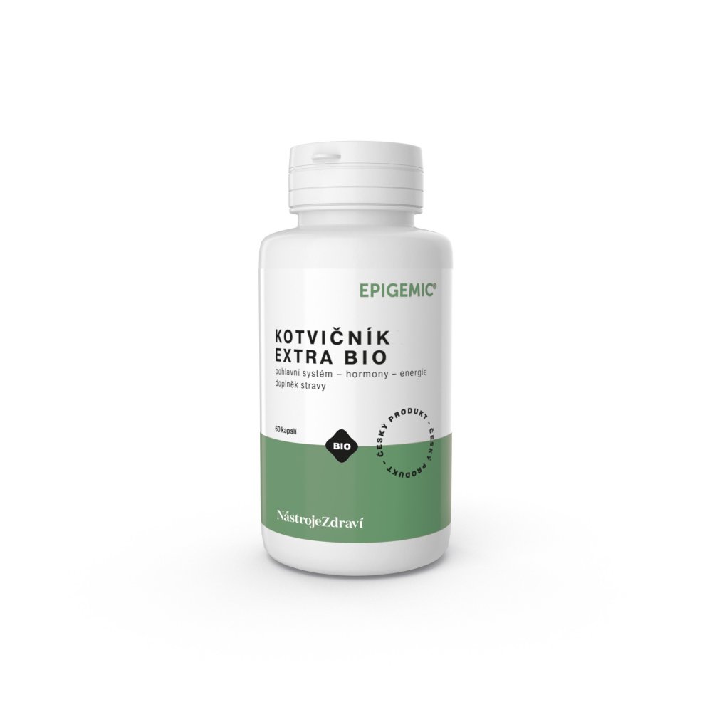 Kotvičník Extra BIO Epigemic® 60 kapslí