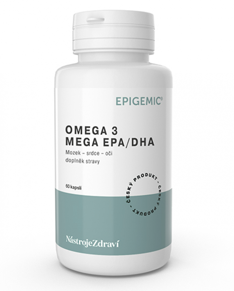 Levně Omega 3 MEGA/EPA Epigemic® 60 kapslí