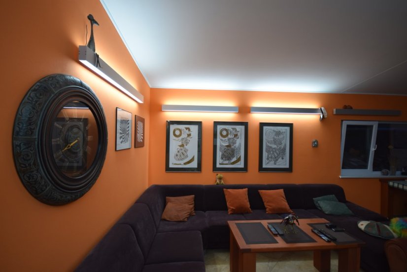 Stella Sky LED - Výkon: 98 W, Světelný tok: 7700 lm, Rozměry: 88 x 106  x 1512 mm