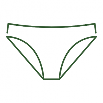 Inkontinenční kalhotky - nízký pas - Novinka