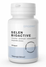 AKCE 50% SLEVA Selen BioActive Epigemic® 60 kapslí