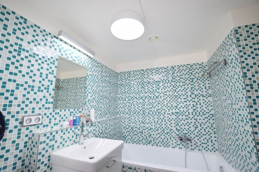 Amica LED - Stříbrná Elox - Výkon: 19 W, Světelný tok: 1420 lm, Rozměry: 400 x 70 mm, Průměr: 410 mm