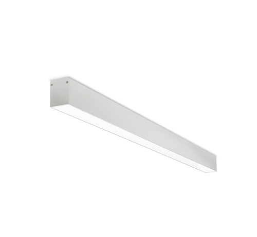 Stella LED - Stříbrná Elox - Výkon: 49 W, Světelný tok: 4470 lm, Rozměry: 53 x 73 x 1515 mm