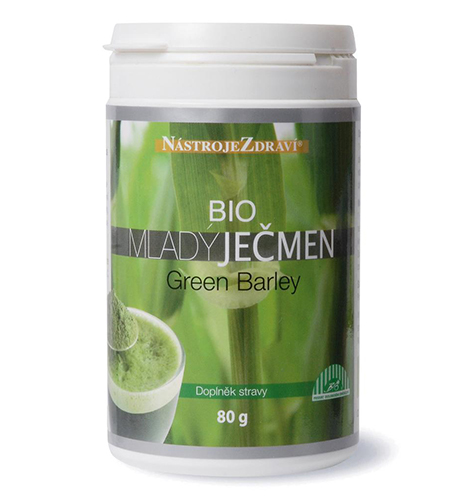 Mladý ječmen BIO - Green Barley - Forma: Prášek, Množství: 80 g