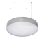 Amica LED - Stříbrná - Výkon: 106 W, Svítivost: 10840 lm, Rozměry: 850 x 80 mm, Průměr: 850 mm, Osvětlení: Přímé