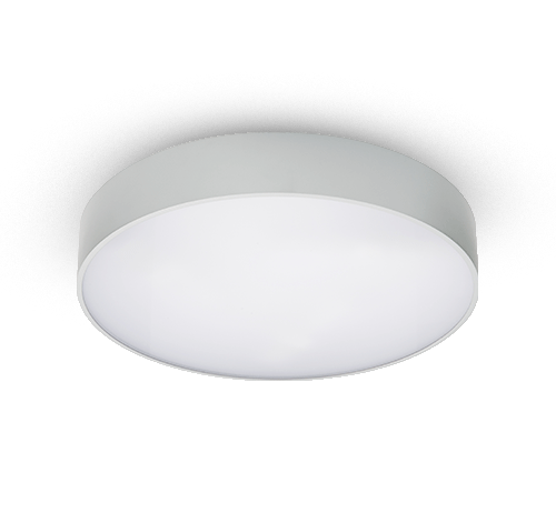 Amica LED - Stříbrná Elox - Výkon: 30 W, Světelný tok: 2980 lm, Rozměry: 500 x 70 mm, Průměr: 500 mm
