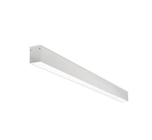 Stella LED - Stříbrná Elox - Výkon: 49 W, Svítivost: 4470 lm, Rozměry: 53 x 73 x 1515 mm