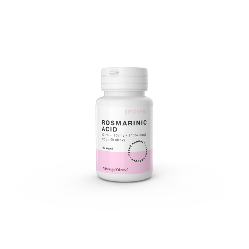 Rosmarinic acid Epigemic® kyselina rozmarýnová 90 kapslí