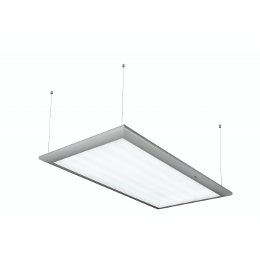 Evidens - Výkon: 480 W, Počet zdrojů: 6, Světelný tok: 37200 lm, Rozměry: 1575 x 670 x 55 mm