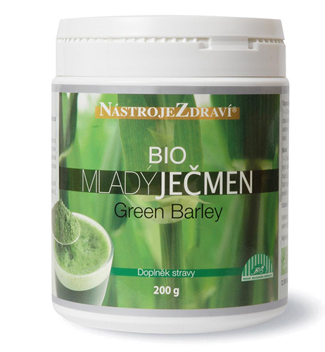Mladý ječmen BIO - Green Barley - Forma: Prášek, Množství: 80 g