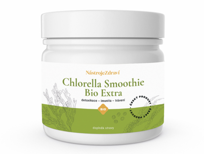 AKCE 30% SLEVA Chlorella Smoothie Bio Extra 200 g