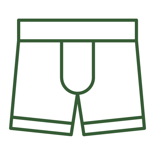 Inkontinenční boxerky - Velikost - M, obvod boků 84 - 92 cm