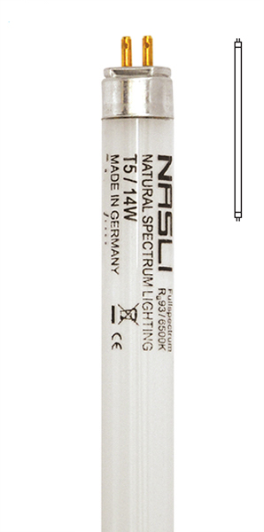 Plnospektrální trubicová zářivka NASLI, 550 mm, T5, 965