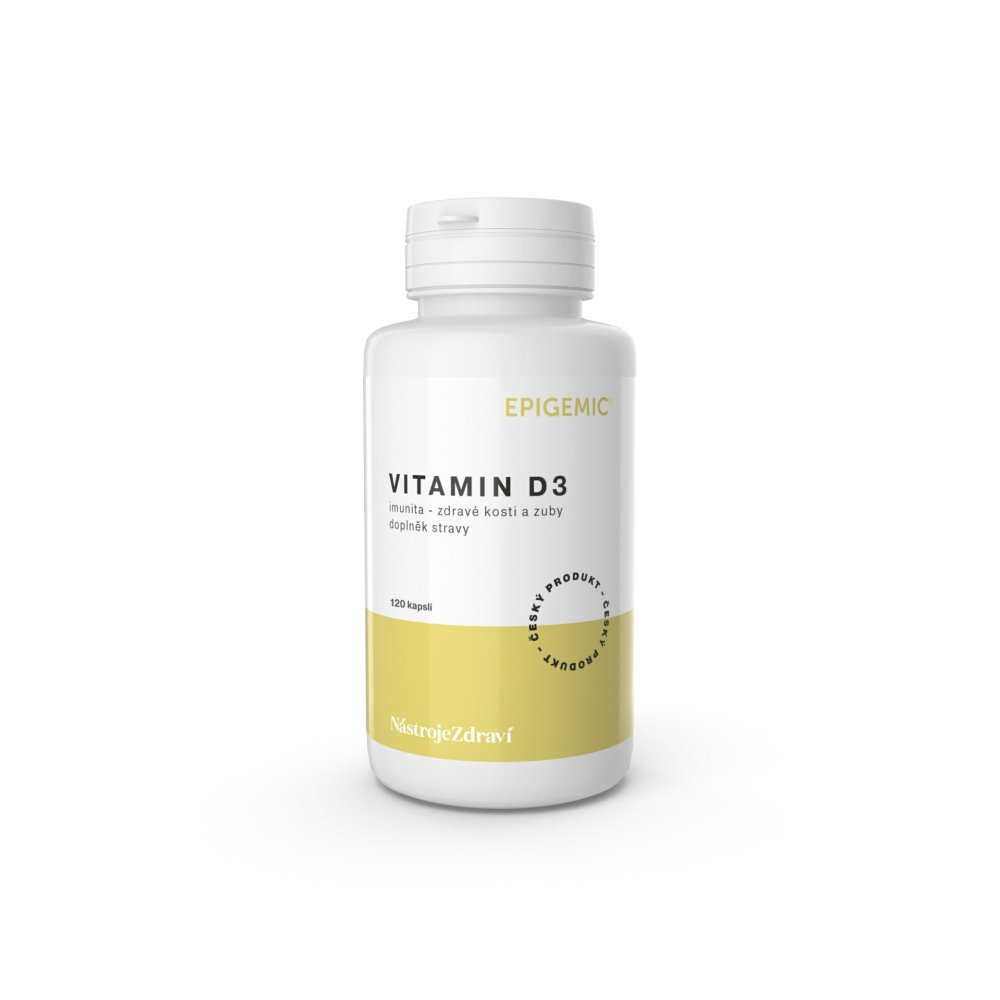 Vitamin D3 Epigemic® 120 kapslí