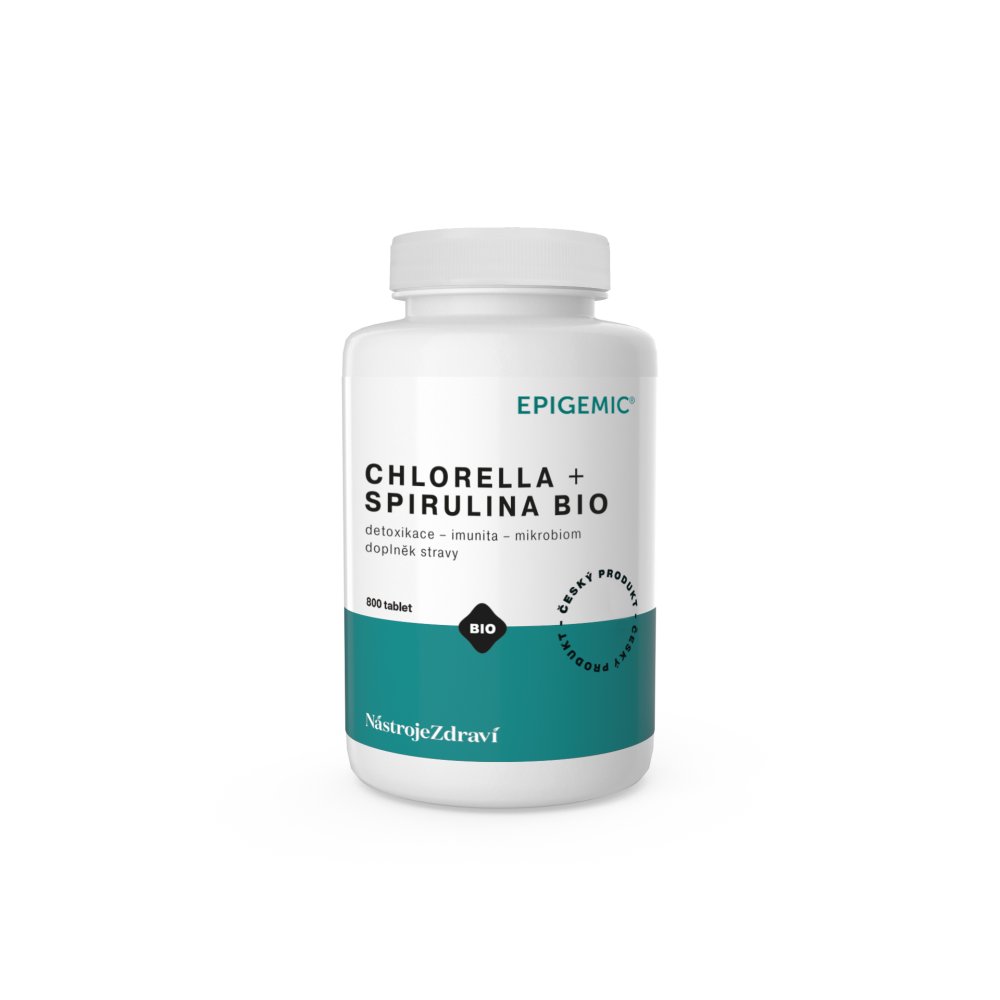 Levně Chlorella + Spirulina BIO Epigemic®